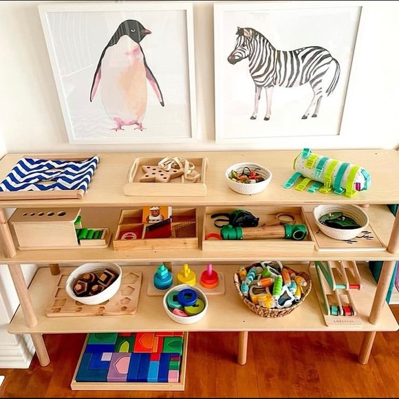 Three Montessori rope treasure baskets - 3 sizes - Picture 8 of 12